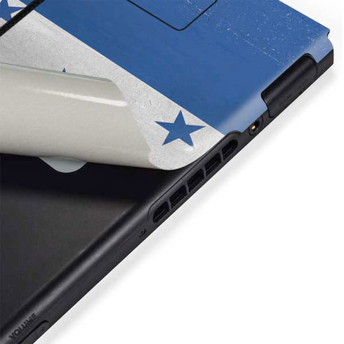 Honduras Flag Distressed Nintendo Switch Bundle Skin